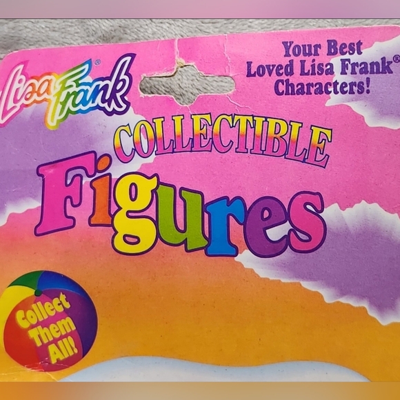 Lisa Frank Penguin Surfer PVC Toy Figure 1990s Collectible Rare - Picture 4 of 6